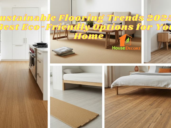 Sustainable Flooring Trends 2025 – Best Eco-Friendly Options for Your Home