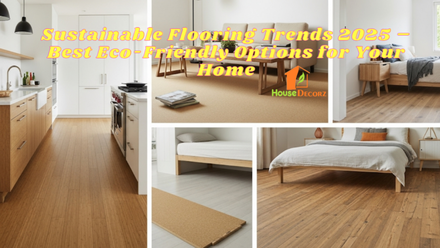 Sustainable Flooring Trends 2025 – Best Eco-Friendly Options for Your Home
