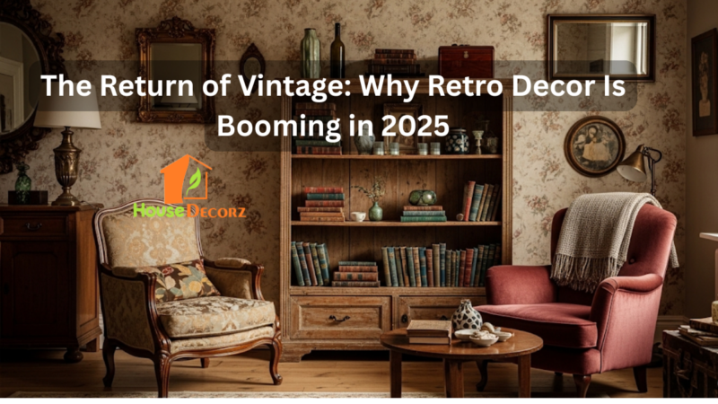 The Return of Vintage: Why Retro Decor Is Booming in 2025