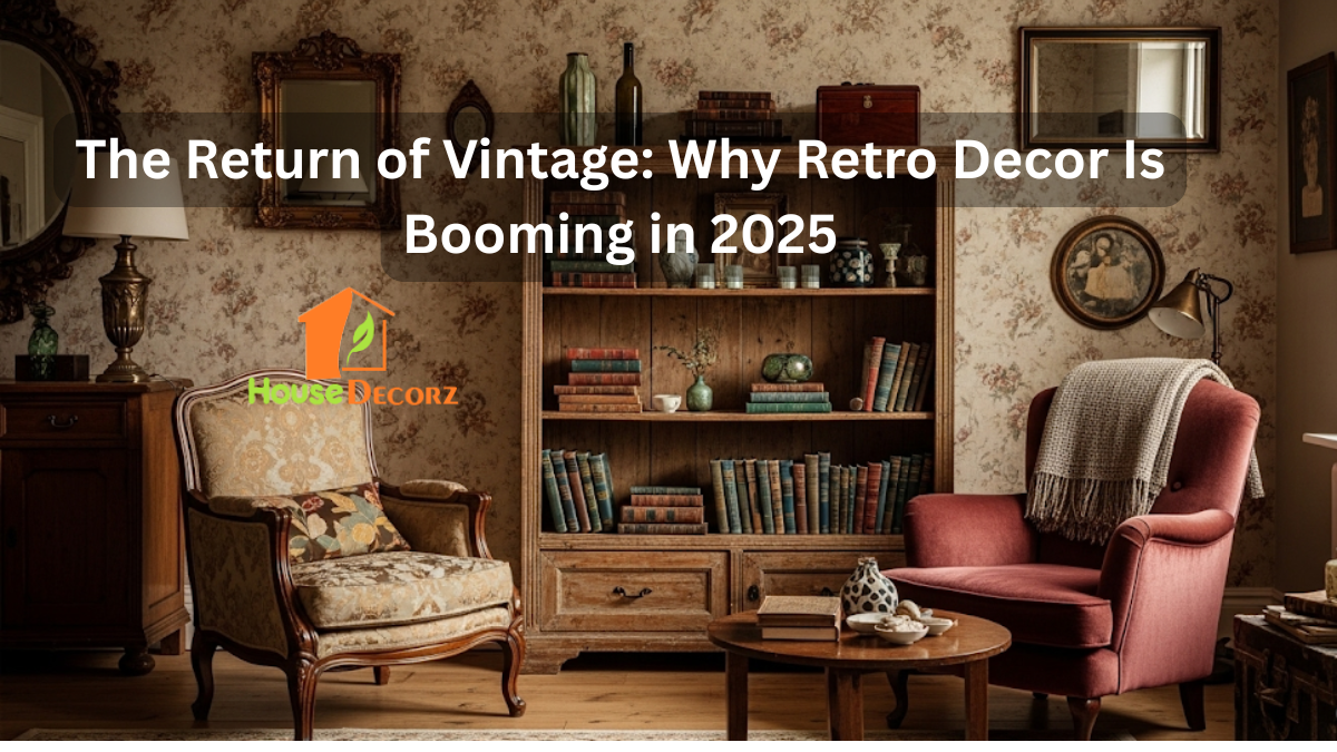 The Return of Vintage: Why Retro Decor Is Booming in 2025