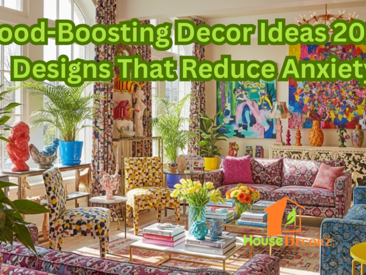 Mood-Boosting Decor Ideas 2025 – Designs That Reduce Anxiety