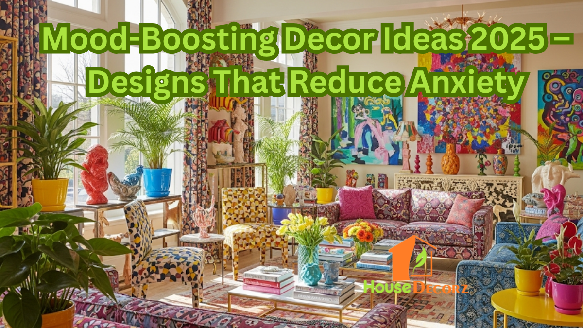 Mood-Boosting Decor Ideas 2025 – Designs That Reduce Anxiety